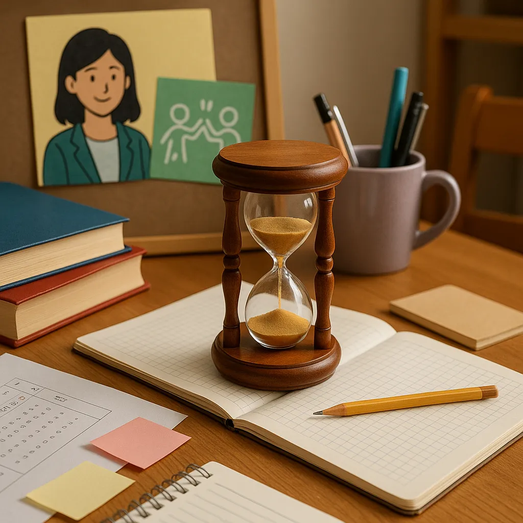 15分集中×女性カウンセラー 個別指導塾+α Sand glass